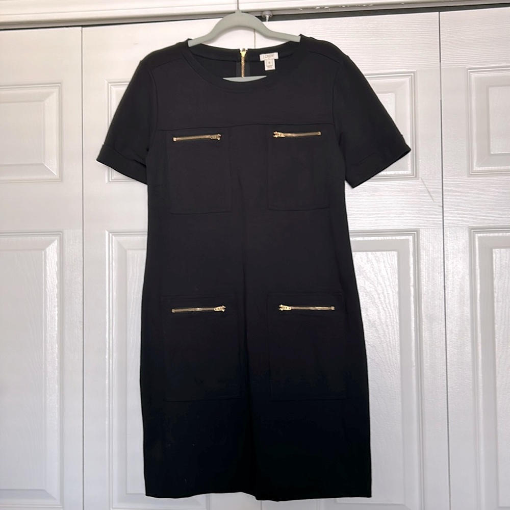 J. Crew classic black dress